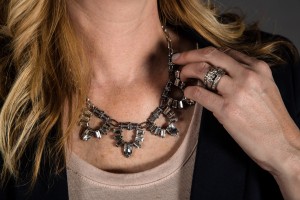 Statement Necklace as a focal point to an outfit
