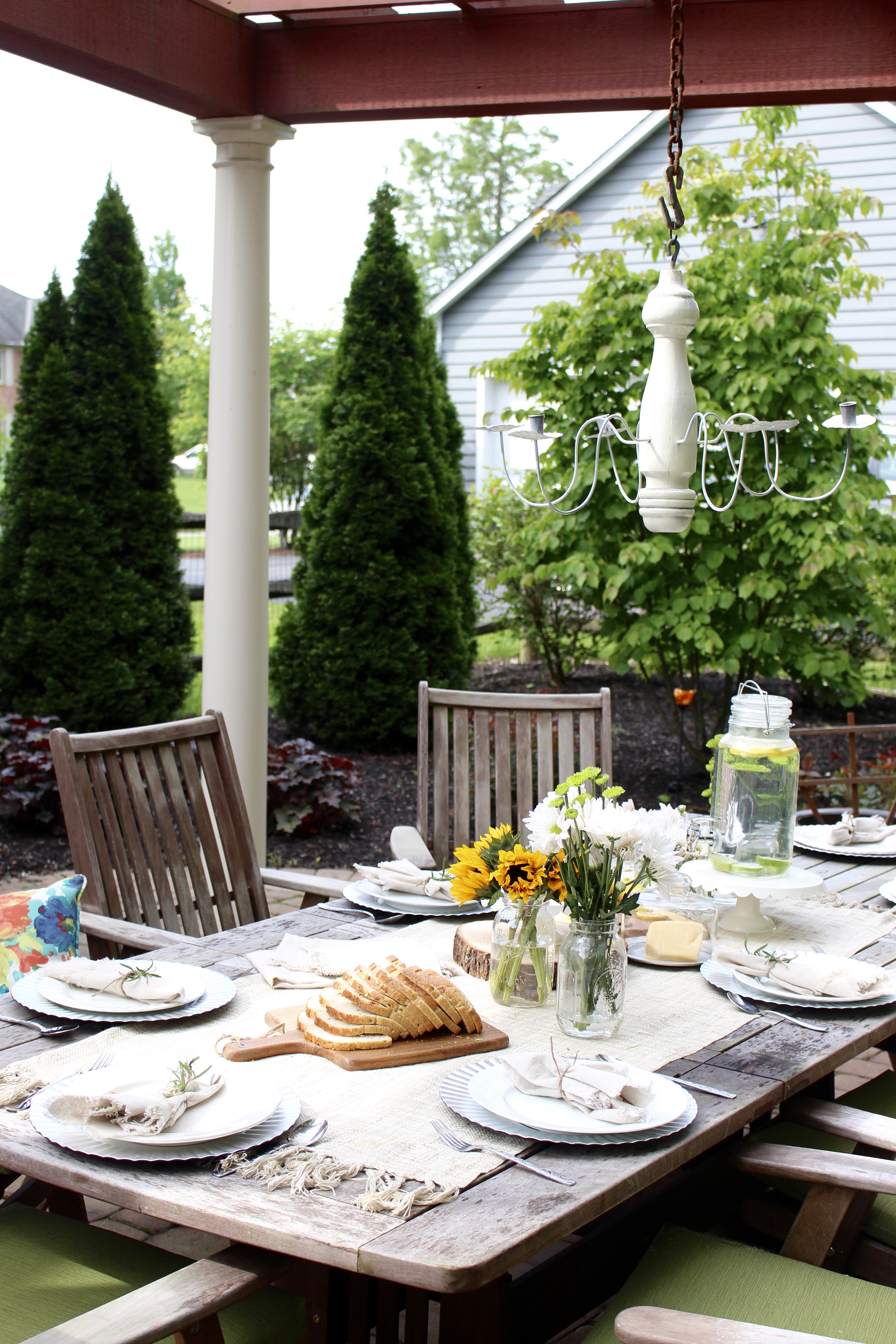 Summer Outdoor Refresh with At Home by www.whitecottagehomeandliving.com