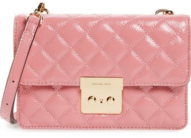 Michael Kors Crossbody Bag in Pink | purses | pink | women's fashion | handbags
