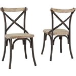 WalMart Rustic Reclaimed Dining Chairs