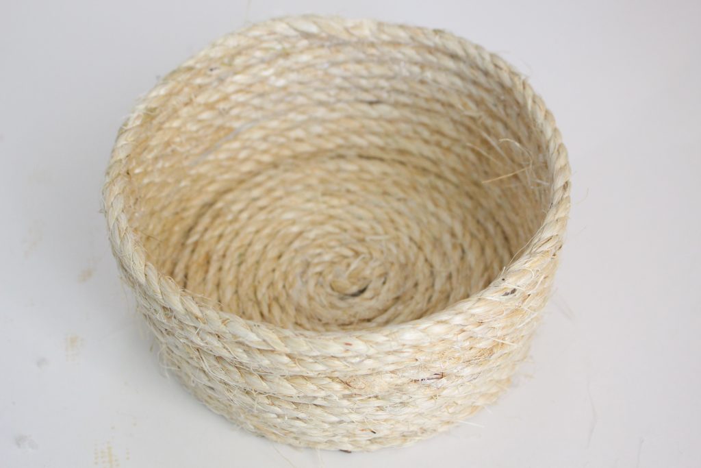 DIY Sisal Rope Tassel Basket My Life From Home