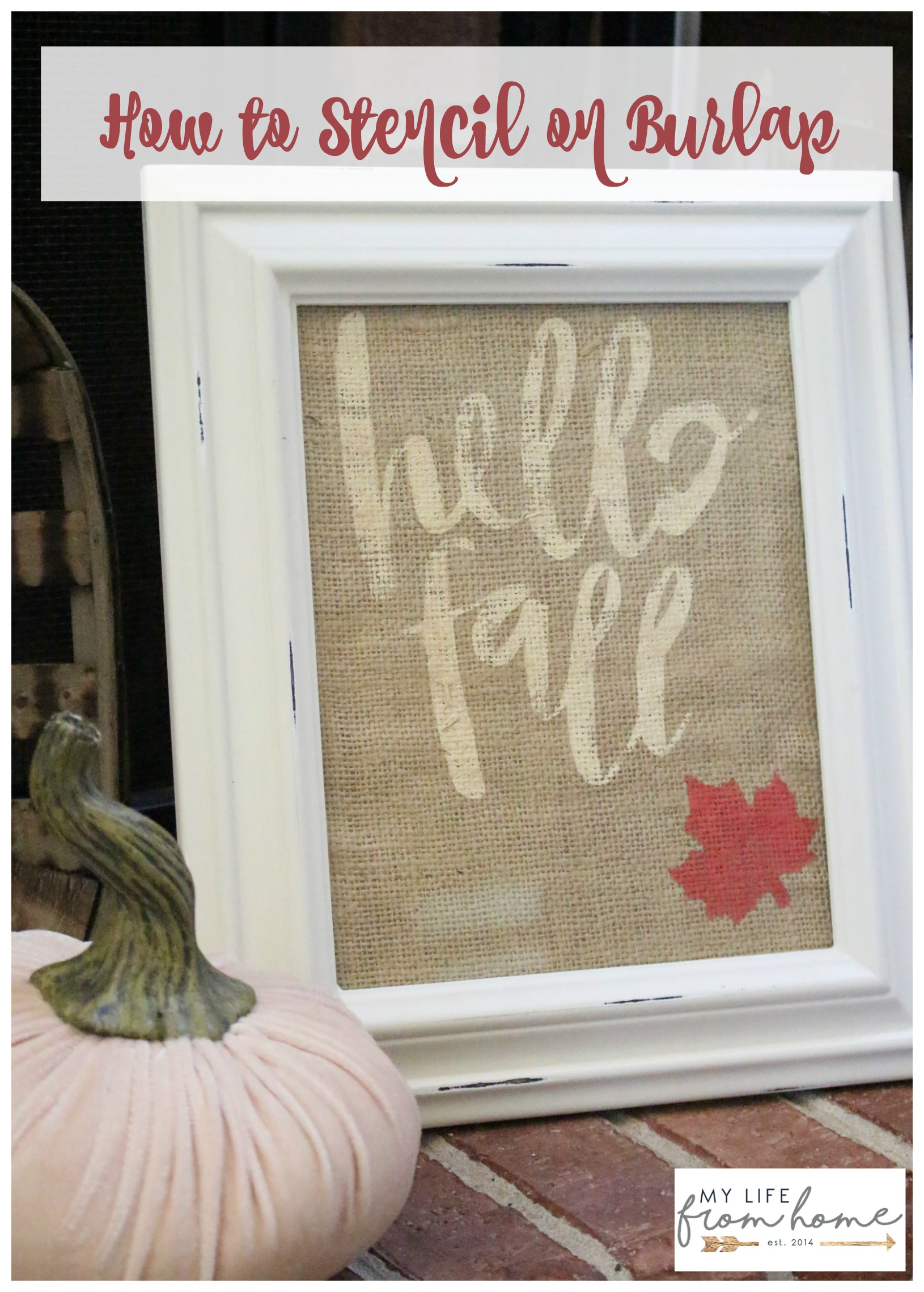 how-to-stencil-on-burlap-silhouette-challenge-stencil-on-burlap-painting-fabric-burlap-project-autumn-projects-fall-art-crafts-for-fall-seasonal-decor