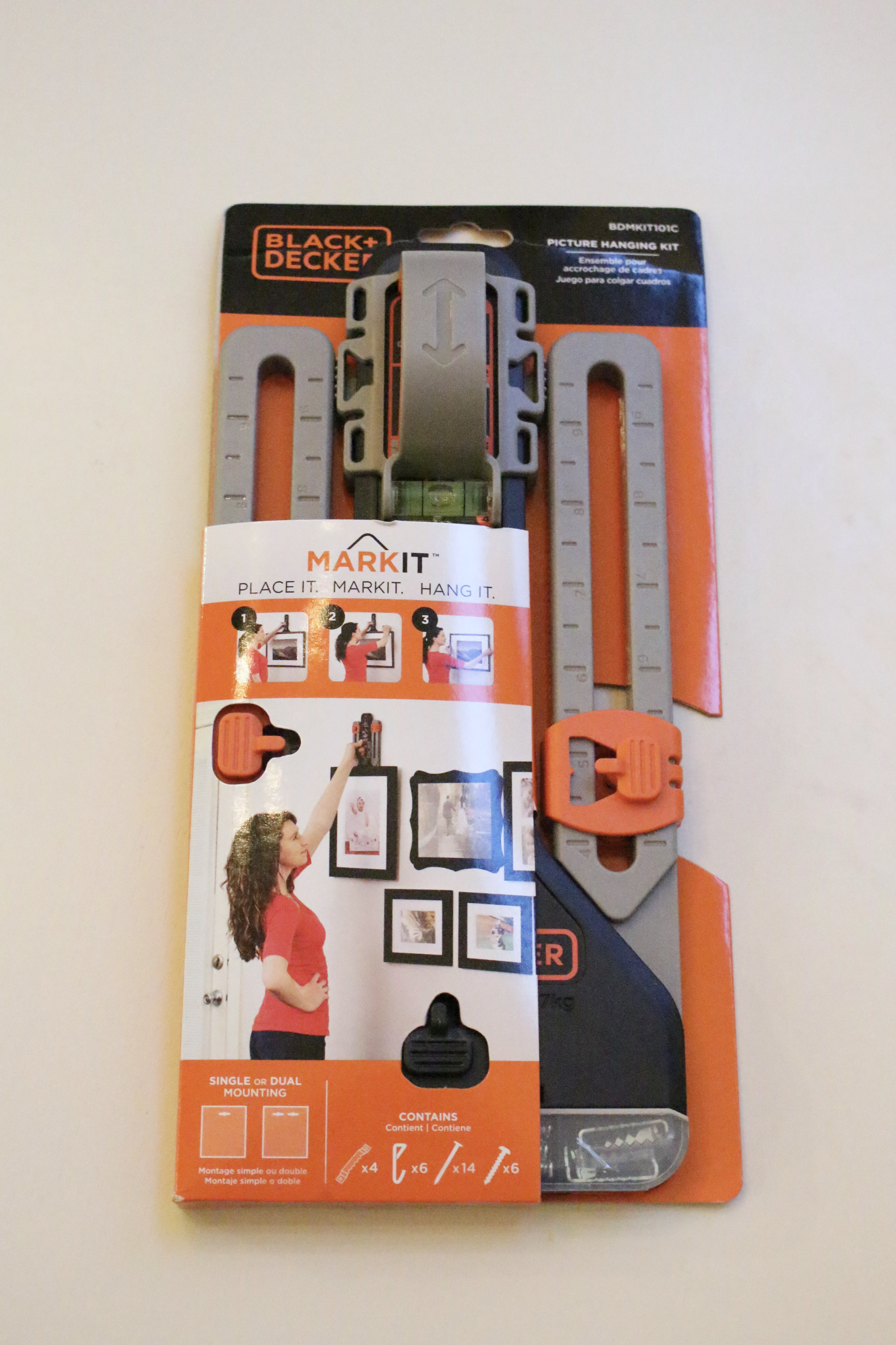 Black + Decker Markit Picture Hanging Tool, Tape & Picture Hangers, Household