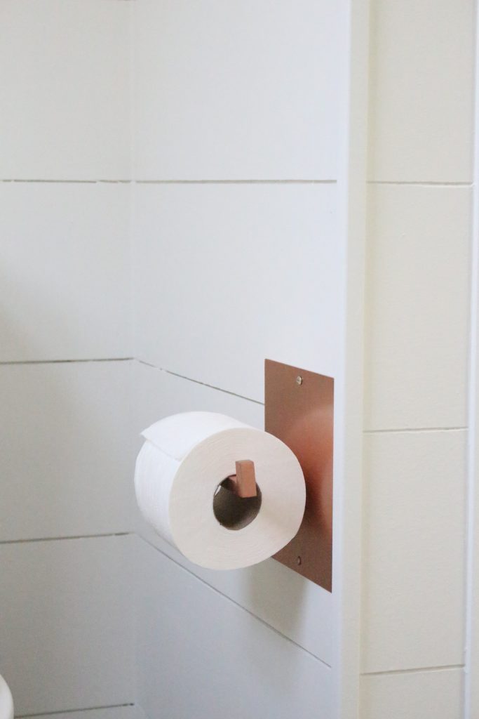 Master Bathroom Renovation- How to achieve a farmhouse style bathroom- farmhouse style- bathroom- remodeled bathroom- farmhouse bathroom- cement tile- copper accents- farmhouse style- bathroom update- bathroom reveal- bath