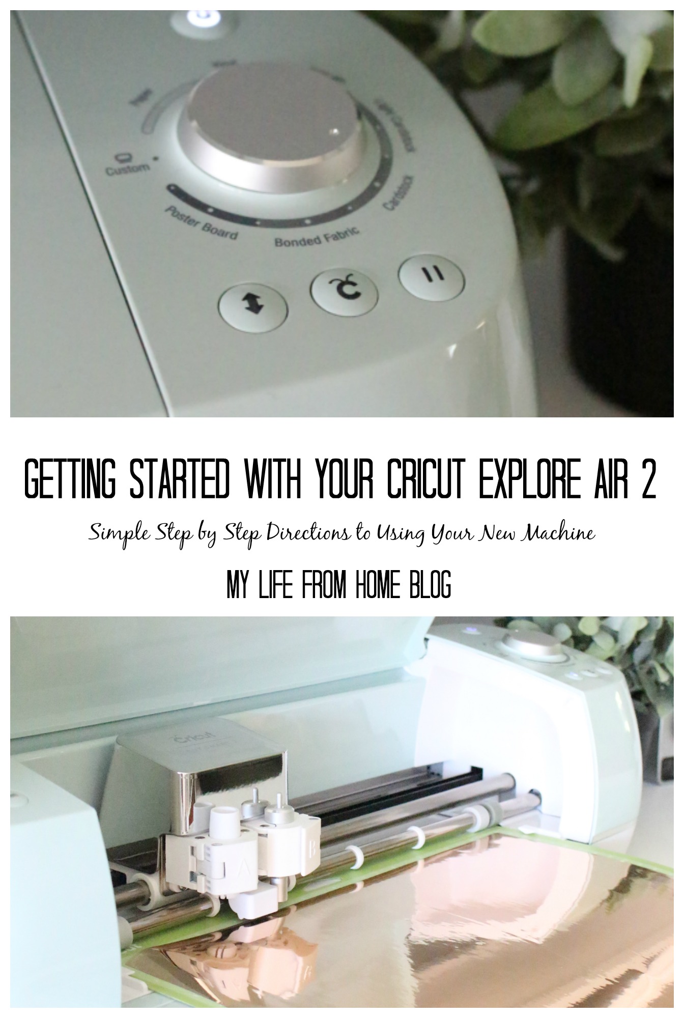 Cricut Explore Air 2- getting started- Cricut- die cut machine- cutting machine- crafting- tools- how to- directions