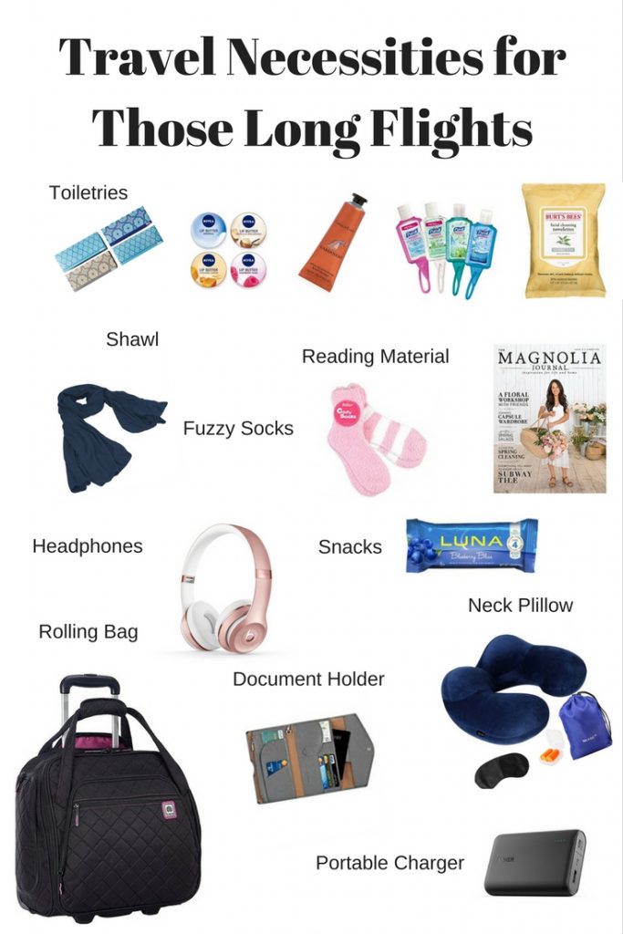 Long Flight Essentials: 20 Things You MUST Pack In Your Carry-On
