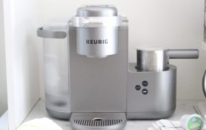 Introducing an all in one coffee maker, latte & cappuccino maker- Keurig- cappuccino, latte, coffeehouse, coffee bar, coffee station, make at home drinks
