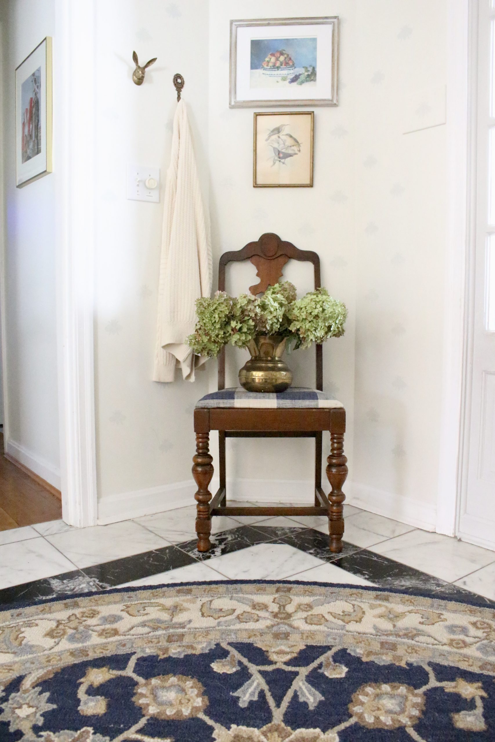 $100 Room Challenge Entryway~ White Cottage Home & Living