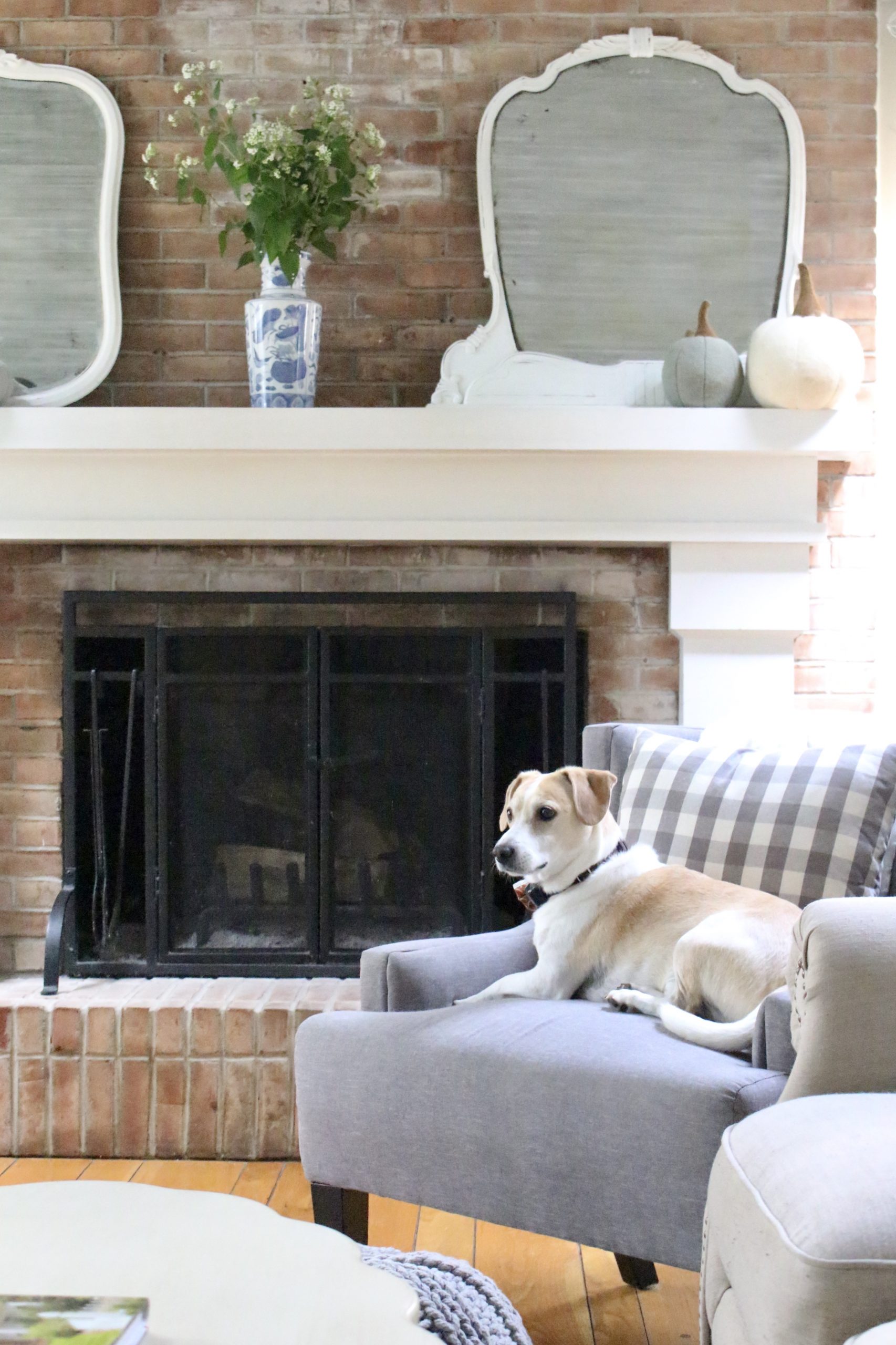 Fall Family Room Tour with Textures and Cozy details~ White Cottage Home & Living 