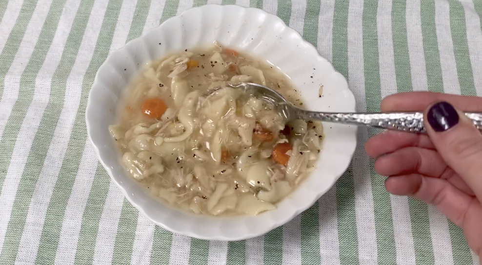 Homemade Chicken Noodle Soup~ White Cottage Home & Living