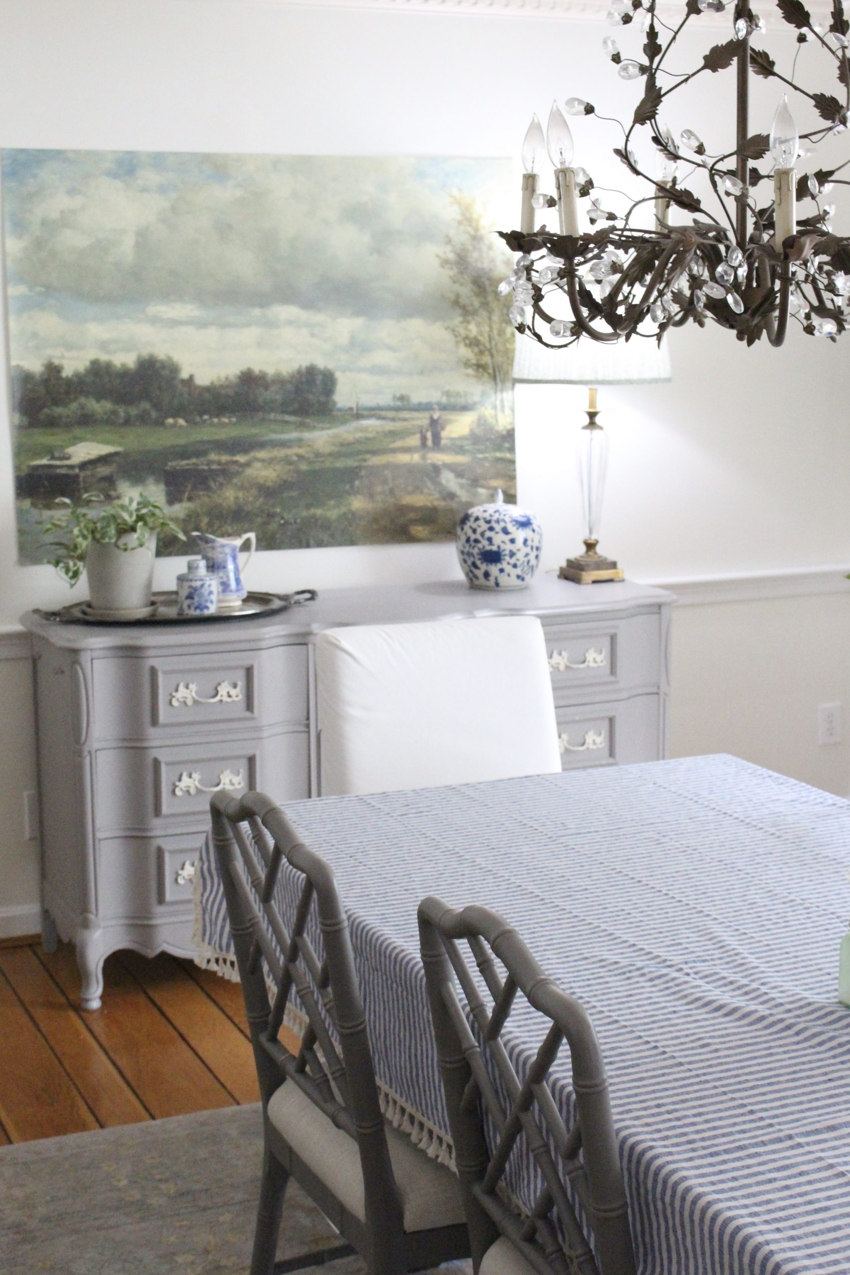 Summer in the Dining Room~ White Cottage Home & Living
