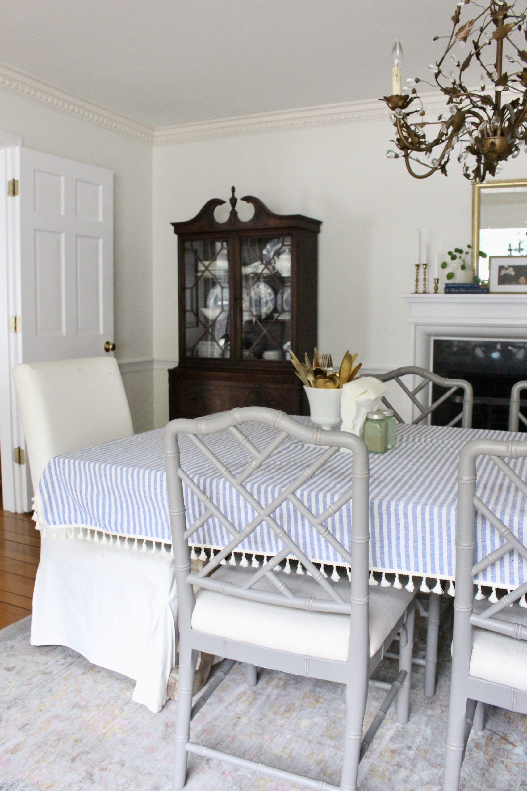 Summer in the Dining Room~ White Cottage Home & Living