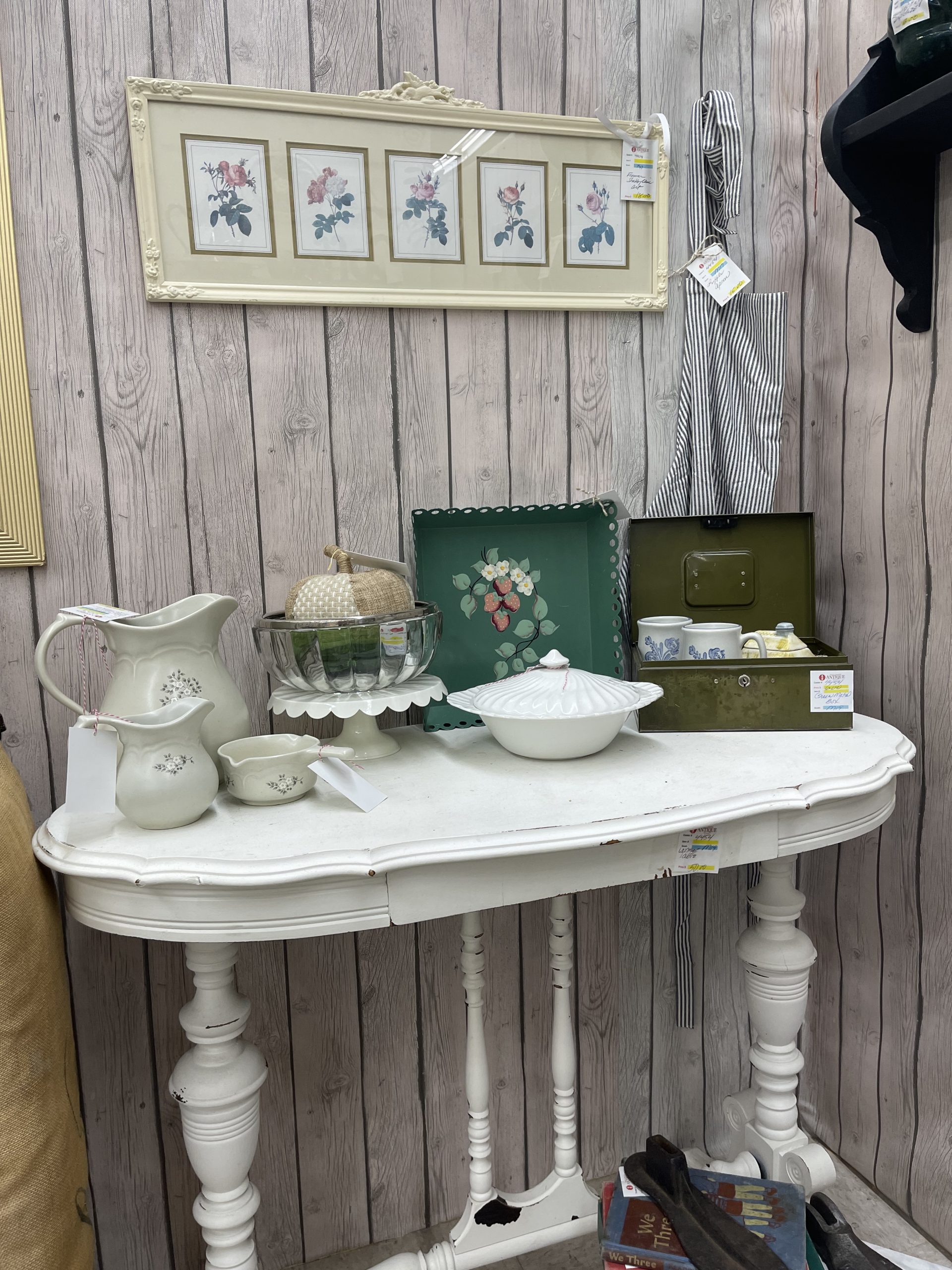 Booth Refresh Antique Store ~ White Cottage Home & Living