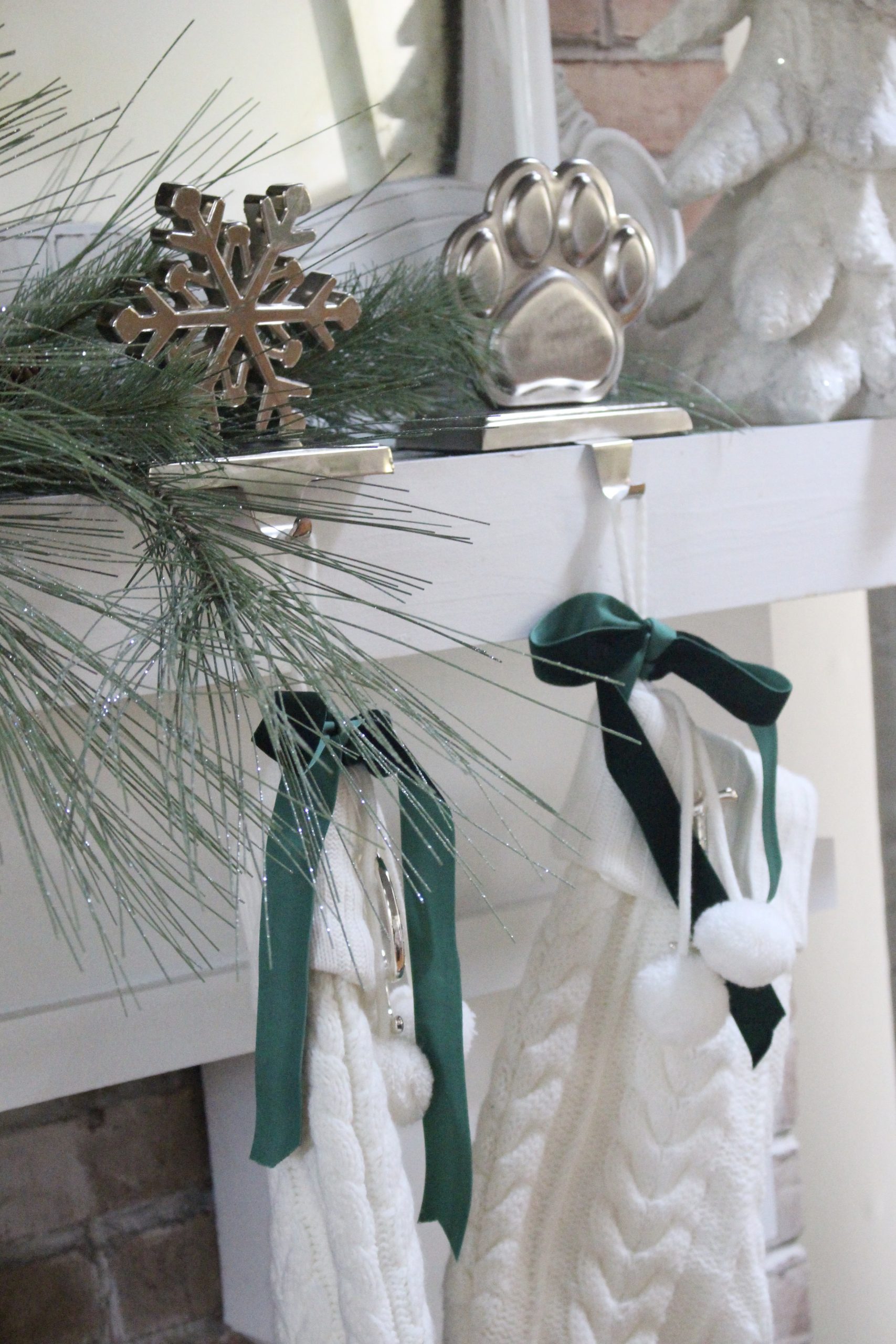 Our Classic & Cozy Christmas Family Room~ White Cottage Home & Living