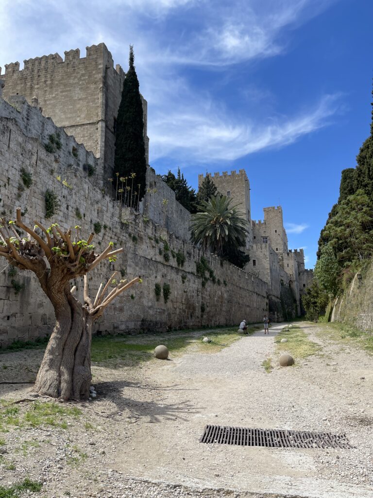 Rhodes Old Town Wall