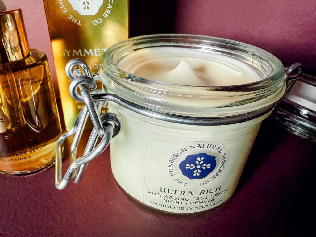 Ultra Rich Anti Ageing Face Cream Night Formula. The Perfect Night Cream. Made In Scotland