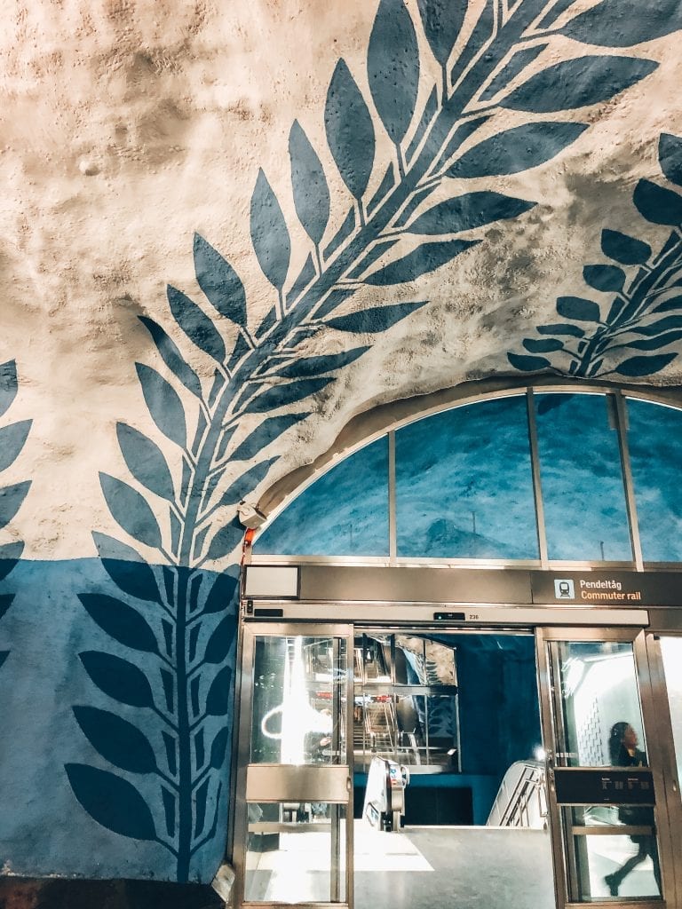 T-Centralen (Blue Line) Stockholm Art installation