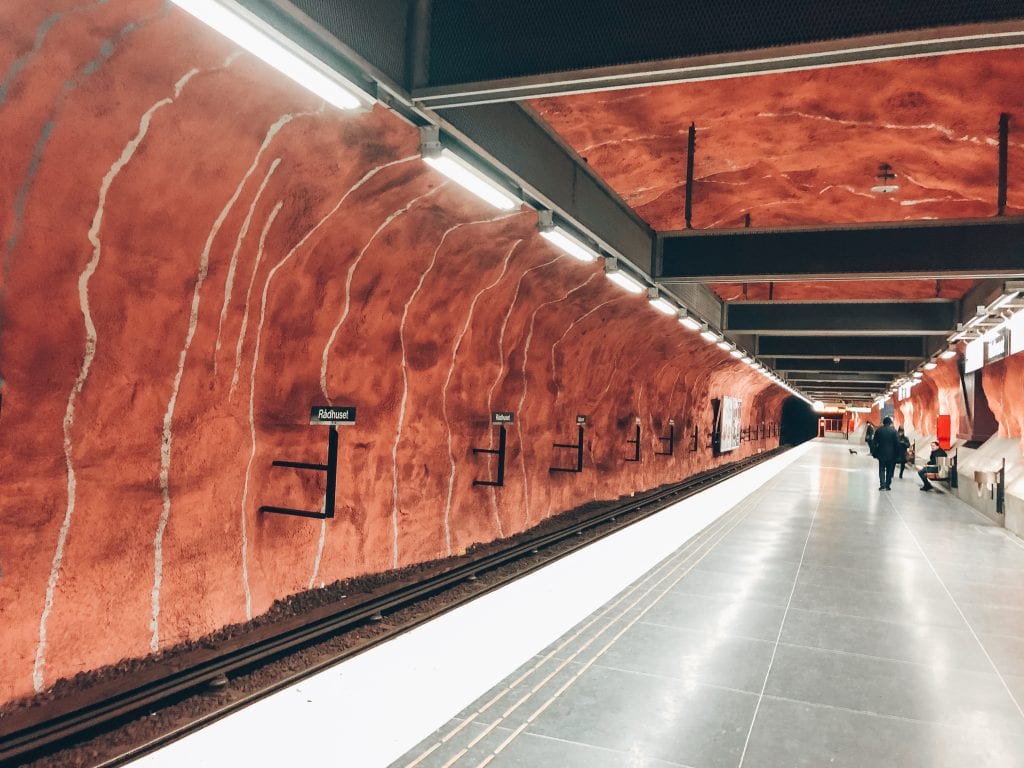 Rådhuset (Blue Line) Stockholm Subway