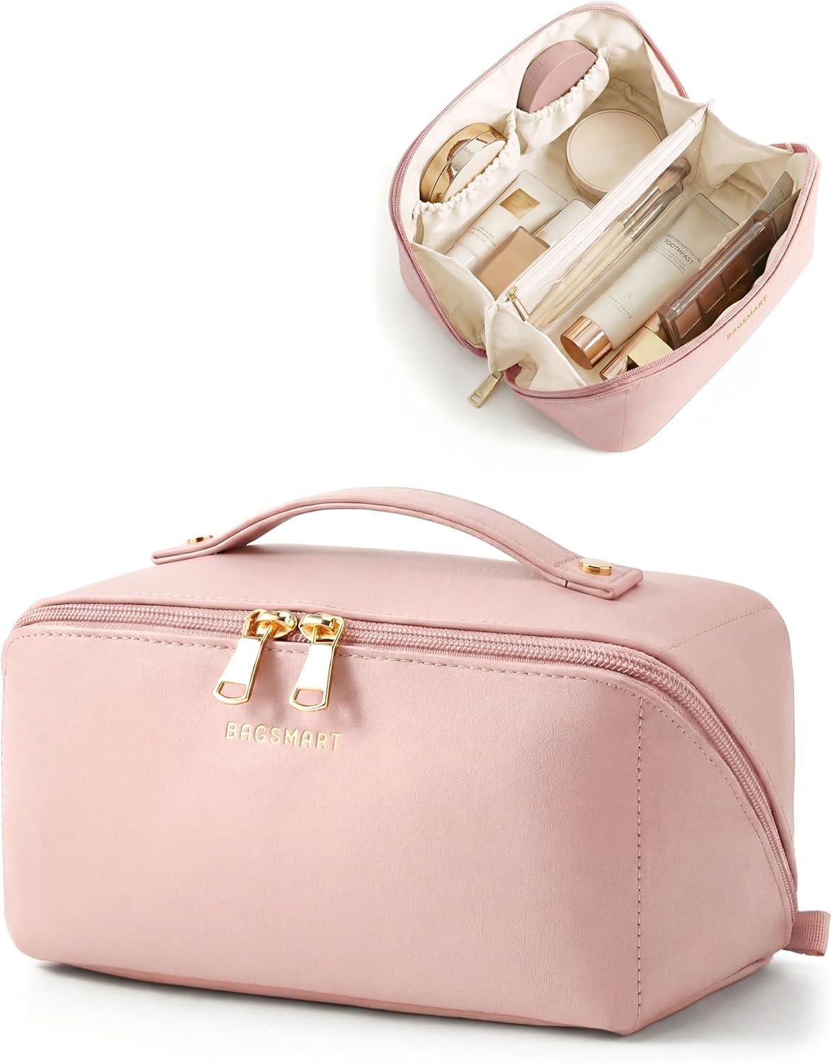 Lay Flat Makeup Bag